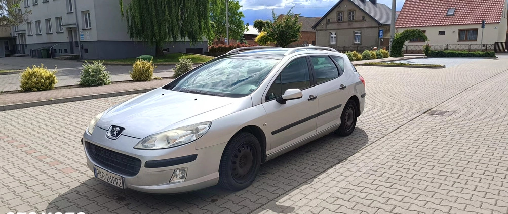 Peugeot 407 cena 8600 przebieg: 349000, rok produkcji 2006 z Krotoszyn małe 191